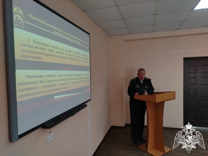 В Пермском военном институте состоялось заседание методического совета