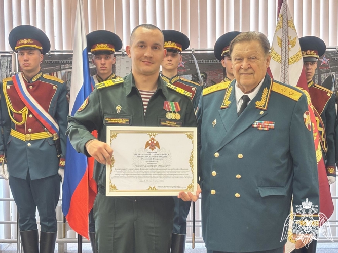 1 сентября в Пермском военном институте Росгвардии состоялось торжественное мероприятие, посвящённое началу нового учебного года