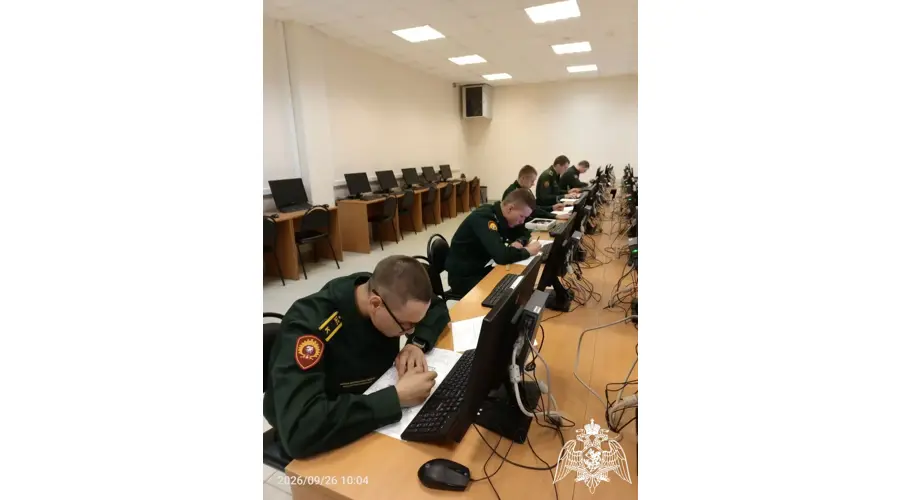 Курсанты Пермского военного института приняли участие в студенческой олимпиаде «Луч в науку»