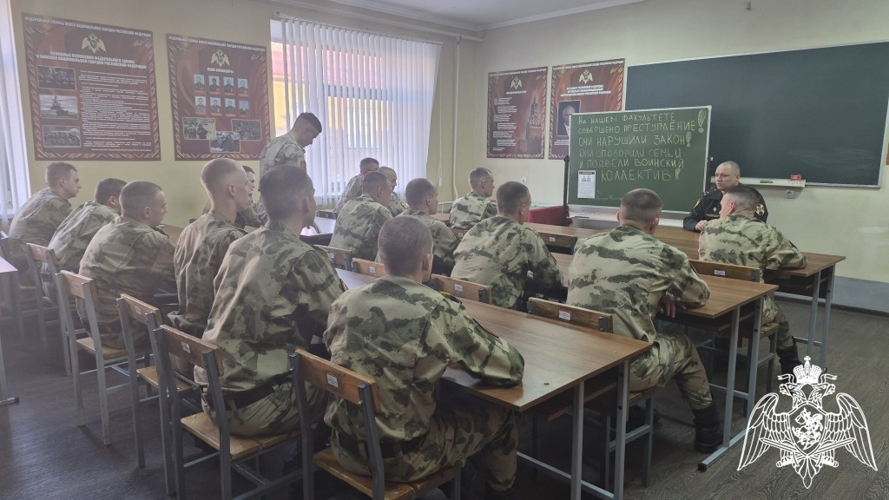С курсантами военного института проведены мероприятия единого дня агитационно-пропагандистской работы