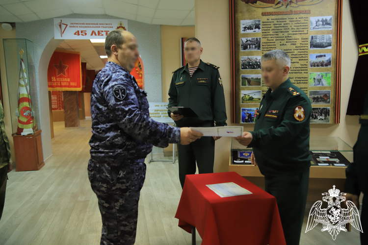 В Пермском военном институте состоялся выпуск слушателей курсов повышения квалификации офицерского состава