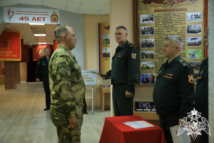 В Пермском военном институте состоялся выпуск слушателей курсов повышения квалификации офицерского состава