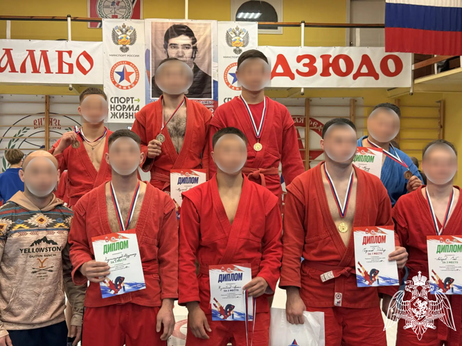 Военнослужащие Пермского военного института приняли участие в чемпионате Пермского края по боевому самбо среди мужчин